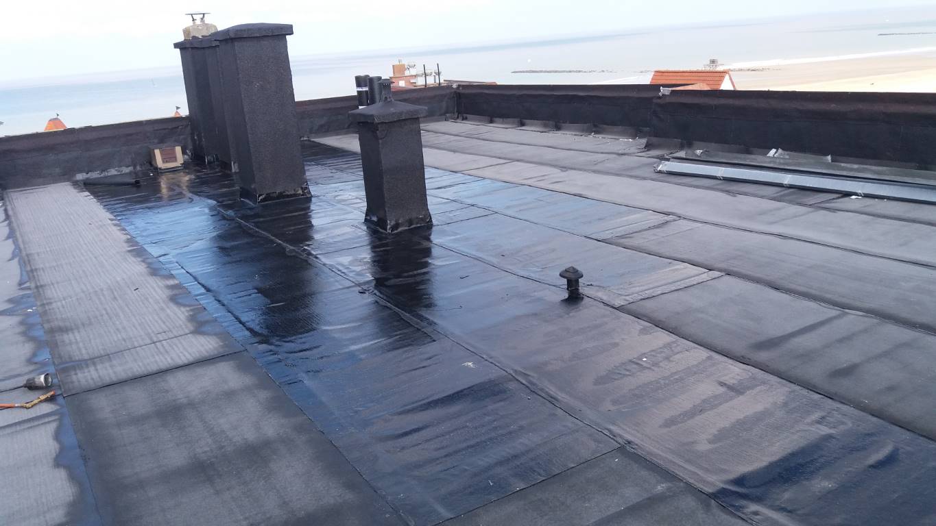 vernieuwing plat dak door Bouwen met Martlé